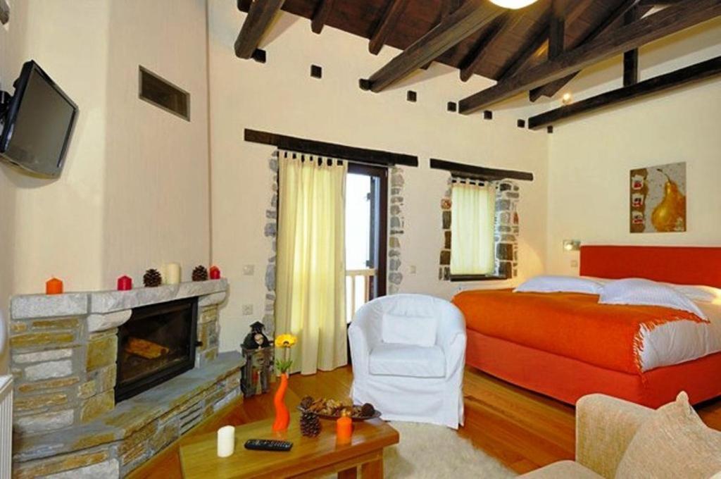 Prasino - Galazio Aparthotel Mourésion Rom bilde