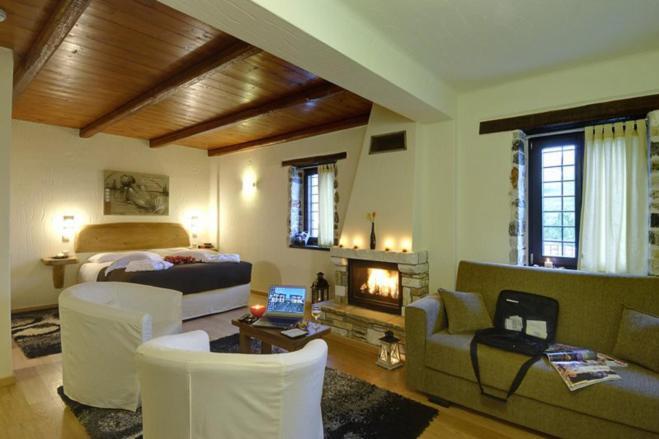 Prasino - Galazio Aparthotel Mourésion Rom bilde