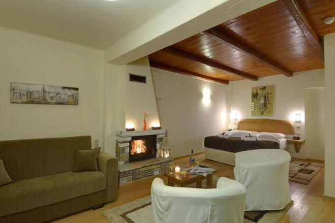 Prasino - Galazio Aparthotel Mourésion Rom bilde